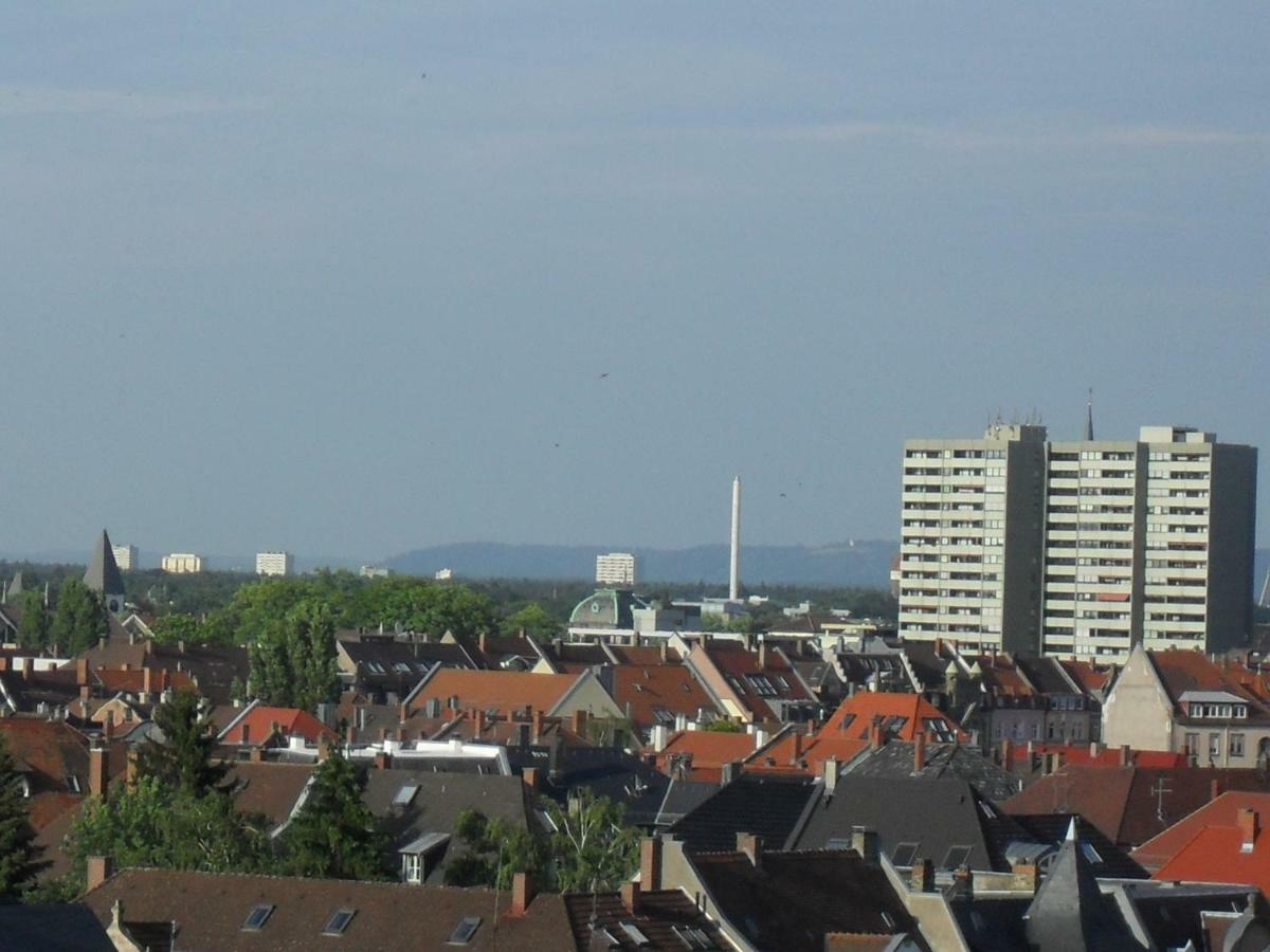 Blick Ueber Karlsruhe - Ferienwohnung Panorama Exteriér fotografie